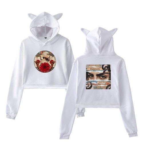 Shakira Cropped Hoodie #3